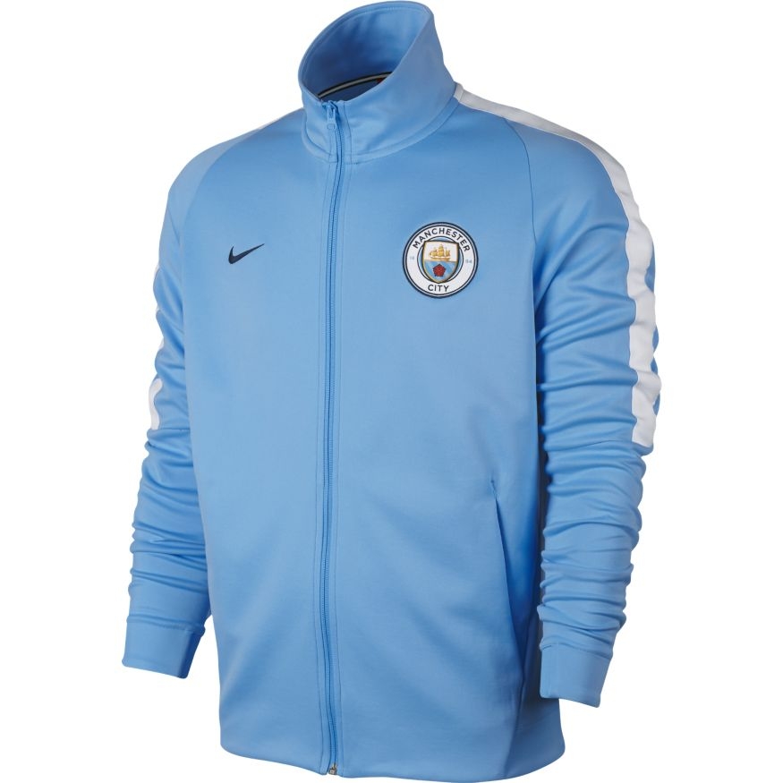 Nike Manchester City FC Mens Sweatwear Jacket Fran Aut 2017/18 - Soccer ...