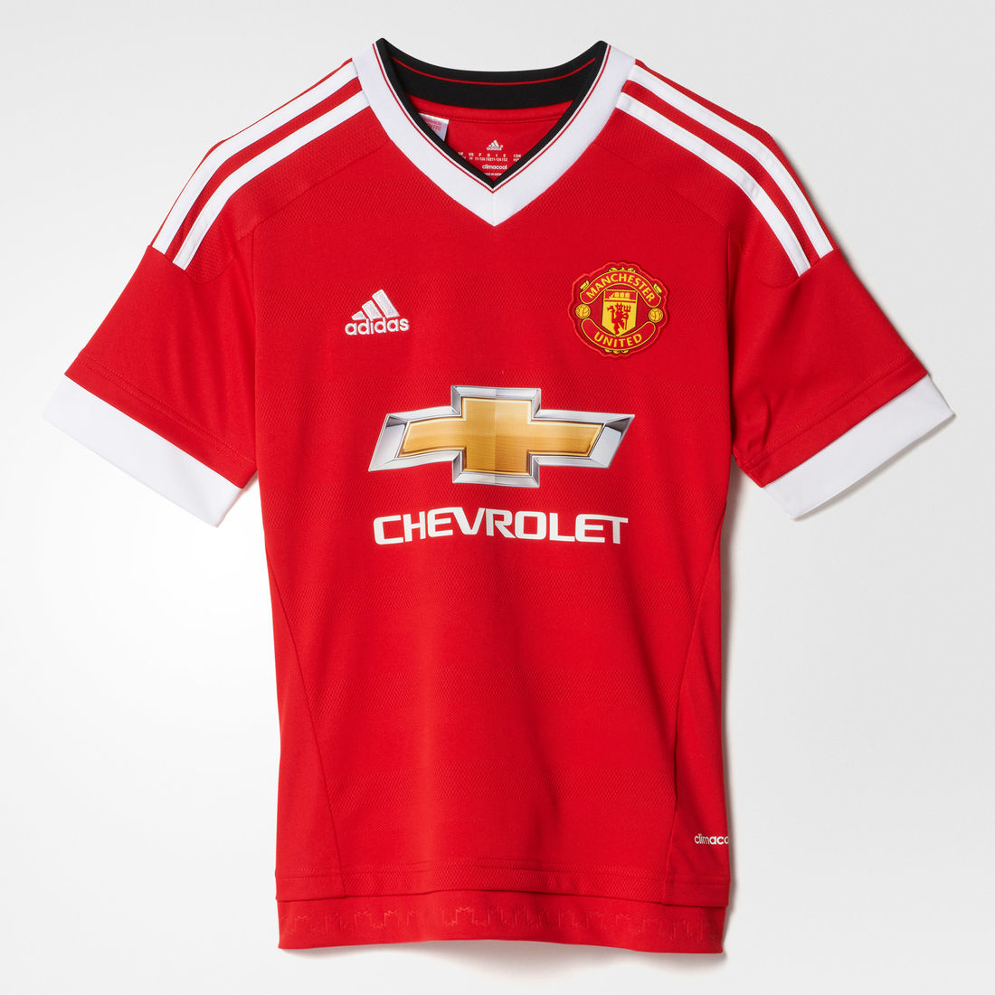 adidas Manchester United Youth Home Stadium Jersey 2015/16 - Soccer Premier