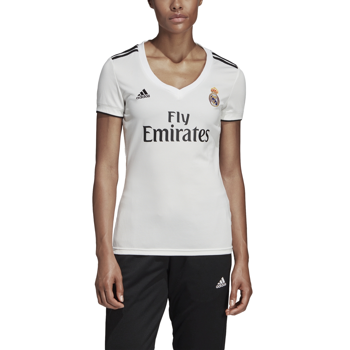 Adidas Women's Real Madrid Home Jersey 1819 Soccer Premier