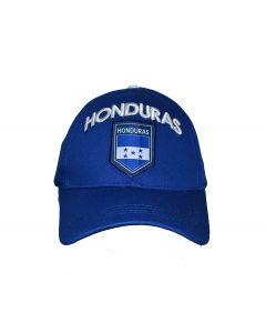 Honduras Flag Logo Hat (National Soccer Team)- Adults One Size  Adjustable by Rhinox Group 