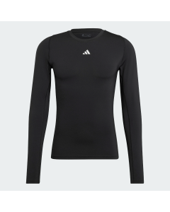 adidas TECH FIT LONG SLEEVE TEE M BLACK