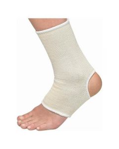 Mueller Elastic Ankle Support (White)