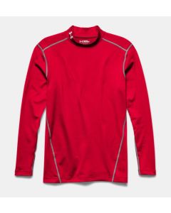Under Armour Men's Cold Gear Mock (Red)