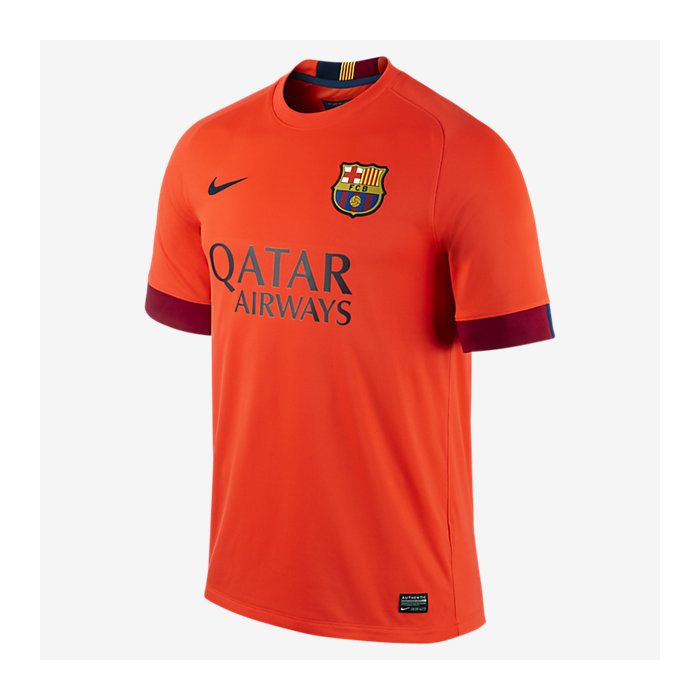 Voorzitter Elegantie rotatie Nike FC Barcelona Men's Away Stadium Jersey 2014/15
