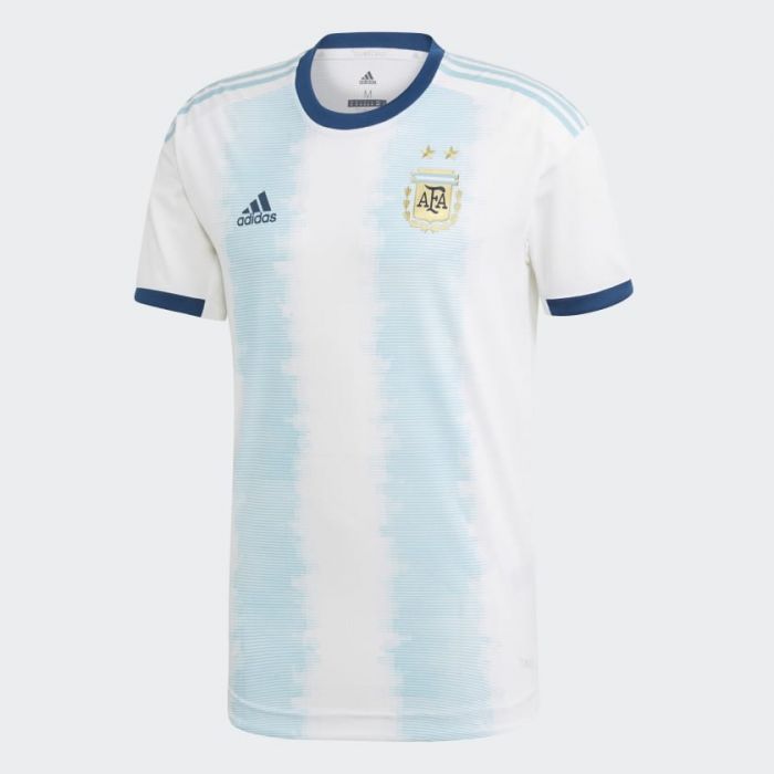 Adidas Men's Football Argentina Home Jersey  (BQ9324_White/Clblue/Black_X-Large) : : Clothing & Accessories