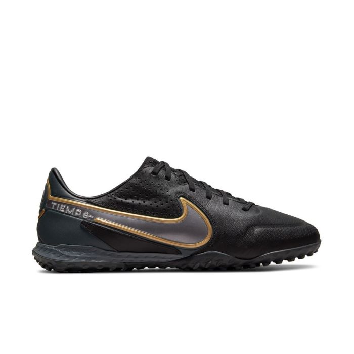 Nike React Tiempo Legend 9 Pro TF (Black-Gold)