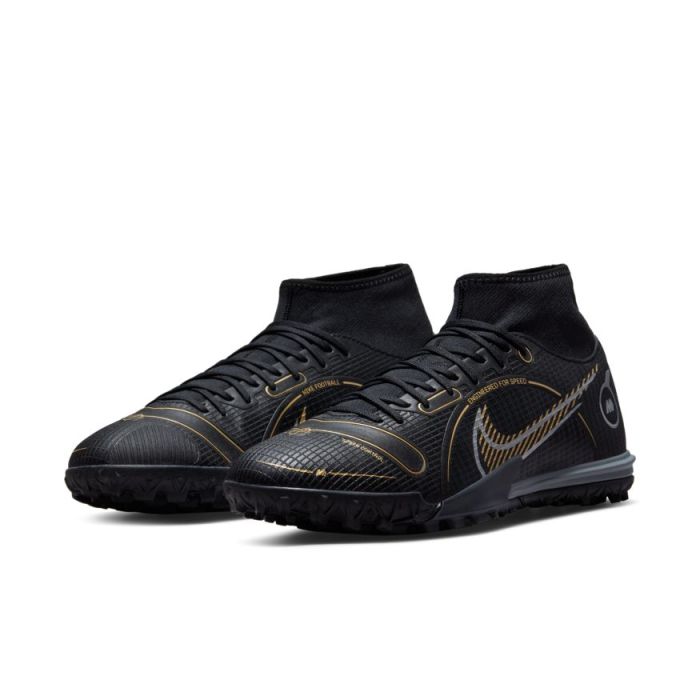 Nike Mercurial Superfly 8 Academy TF (Black-Gold)