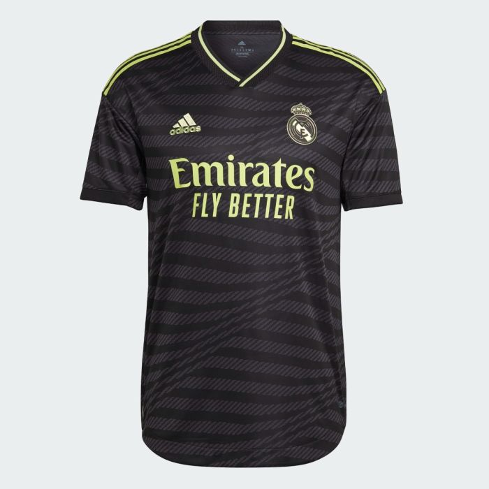 adidas REAL MADRID 3rd AUTHENTIC JSY 22/23