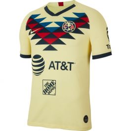 Nike 2018-2019 Club America Stadium Home Jersey (Lemon Chiffon) (S) :  Clothing, Shoes & Jewelry 