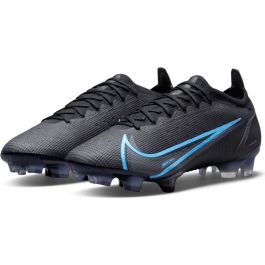 Nike Mercurial Vapor 14 Elite FG Black 2024 Blue CQ7635-004 sz 12 Soccer Cleats